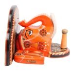 Multi Color hand Embossed  Elephant Face Wall Shelf - Image 3