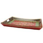 Mango Wood four Corner Serving Tray - Image 3