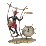 Iron Tribal Men Decorative Musician Show piece for home,Office  Decor. - Image 3