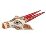 Wooden Cow head Wall Hanging - Image 4