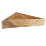 Mango Wood Triangle Serving Tray - Image 3