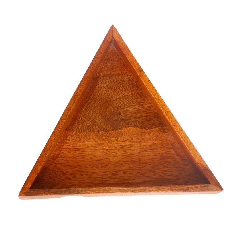 5.1-4.jpg Mango Wood Triangle Serving Tray - Image 1