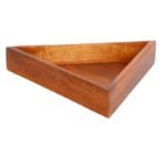 Mango Wood Triangle Serving Tray - Image 2