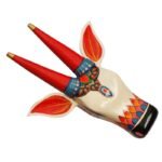 Wooden Cow head Wall Hanging - Image 2