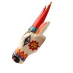 Wooden Cow head Wall Hanging - Image 5