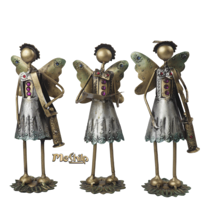 Iron Decorative Princess  Show pieces for home Decor, Living Room  Set of 3
