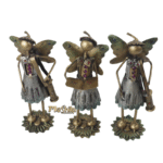 Iron Decorative Princess  Show pieces for home Decor, Living Room  Set of 3 - Image 5