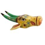 Wooden Cow head Wall Hanging - Image 2