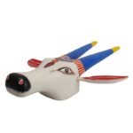 Wooden Cow head Wall Hanging - Image 2