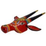 Wooden Cow head Wall Hanging - Image 2