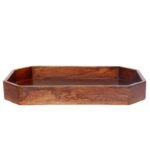 Mango Wood Eight Corner Serving Tray - Image 3